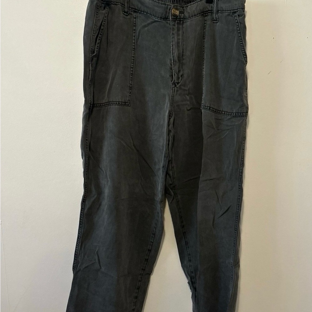 Aerie Dark Gray Ankle Pants